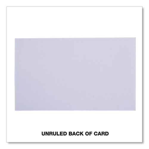 Image of Universal® Ruled Index Cards, 3 X 5, White, 100/Pack