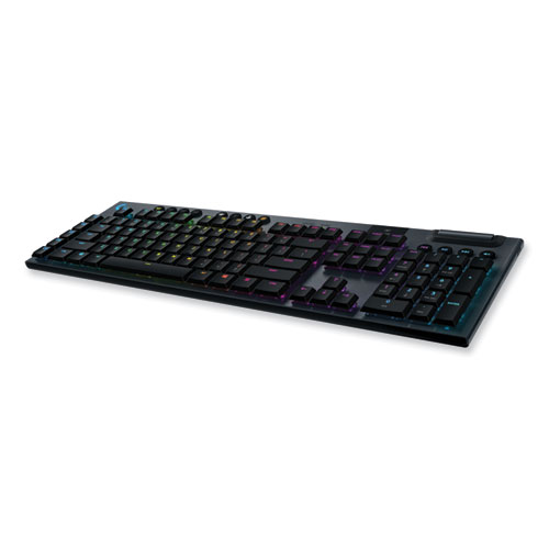 Logitech® G915 Lightspeed Wireless Rgb Mechanical Gaming Keyboard, Tactile Keys, Black