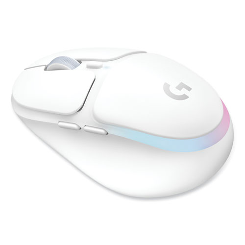 Image of Logitech® G705 Wireless Gaming Mouse, 2.4 Ghz Frequency/33 Ft Wireless Range, Right Hand Use, White