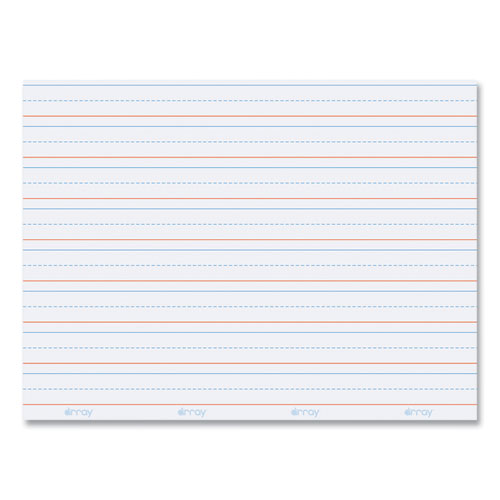 Image of Pacon® Gowrite! Dry Erase Learning Boards, 8.25 X 11, White Surface, 5/Pack