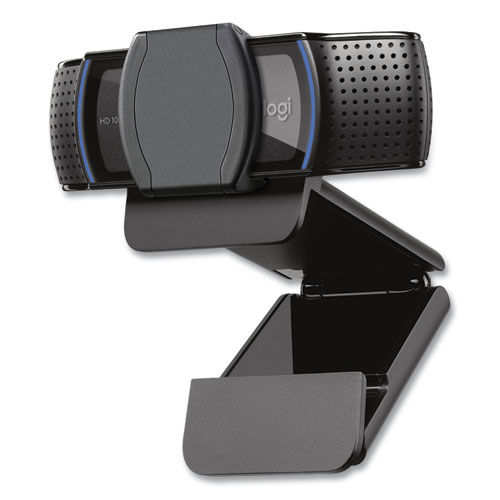 Image of Logitech® C920S Pro Hd Webcam, 1920 Pixels X 1080 Pixels, 3 Mpixels, Black