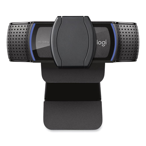 Image of Logitech® C920S Pro Hd Webcam, 1920 Pixels X 1080 Pixels, 3 Mpixels, Black