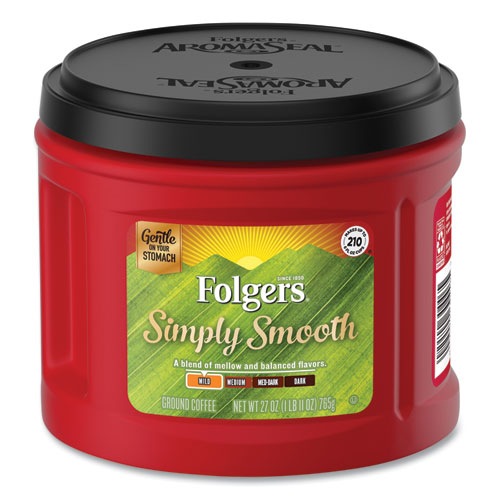 Coffee, Simply Smooth, 27 oz Canister