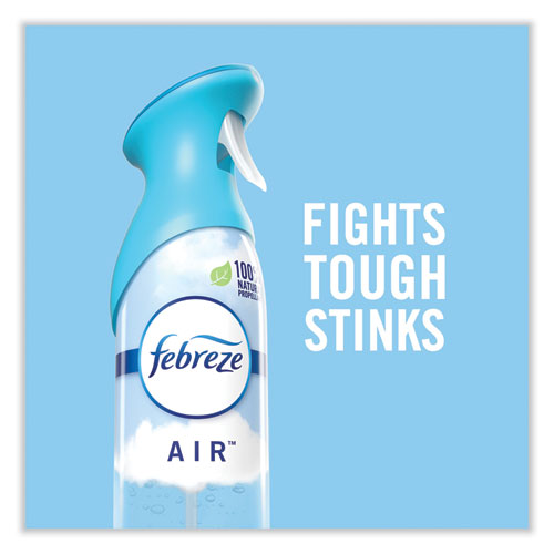 Image of Febreze® Air, Crisp Clean, 8.8 Oz Aerosol Spray, 2/Pack