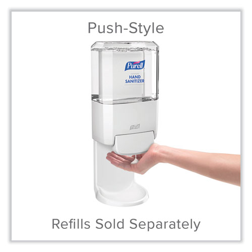 Image of Purell® Push-Style Hand Sanitizer Dispenser, 1,200 Ml, 5.25 X 8.56 X 12.13, White