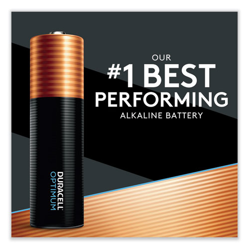 Image of Duracell® Optimum Alkaline Aaa Batteries, 4/Pack