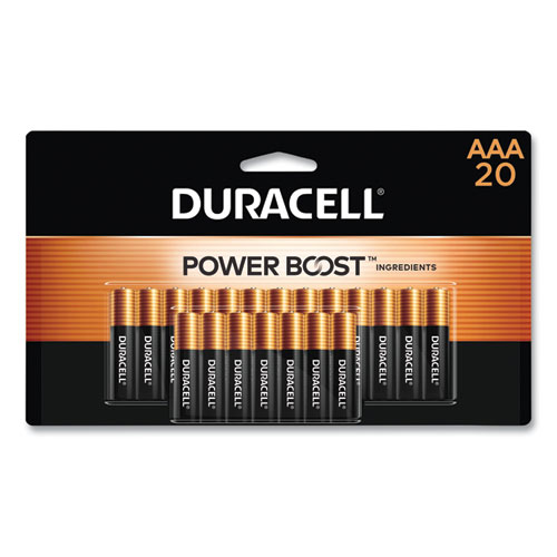 Duracell® Power Boost CopperTop Alkaline AAA Batteries, 20/Pack