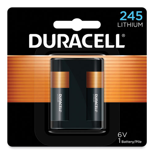 Duracell® Specialty High-Power Lithium Battery, 245, 6 V