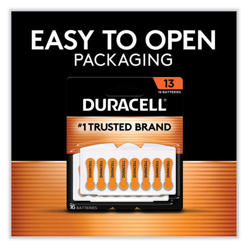 Image of Duracell® Hearing Aid Battery, #13, 8/Pack