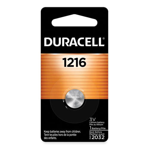 Duracell® Lithium Coin Batteries, 1216
