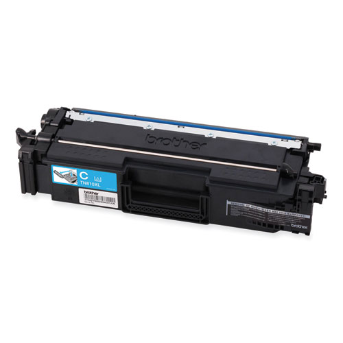 Image of Brother Tn810Xlc High-Yield Toner, 9,000 Page-Yield, Cyan