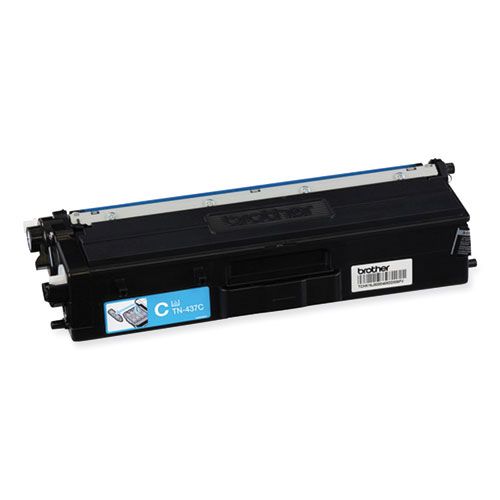 Image of Brother Tn437C Ultra High-Yield Toner, 8,000 Page-Yield, Cyan