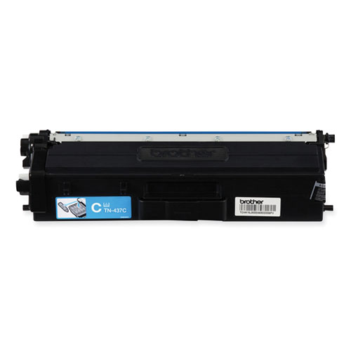 Image of Brother Tn437C Ultra High-Yield Toner, 8,000 Page-Yield, Cyan