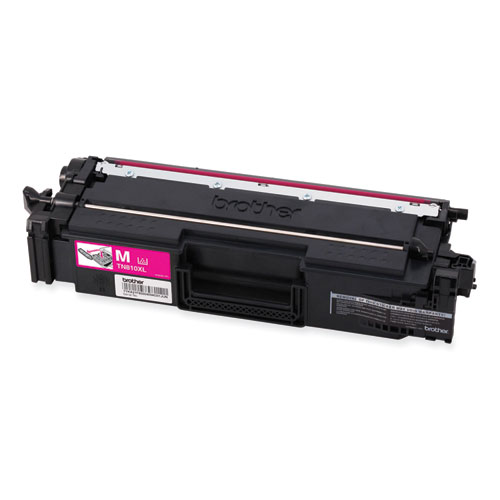 Image of Brother Tn810Xlm High-Yield Toner, 9,000 Page-Yield, Magenta