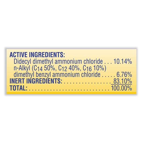 Image of Lysol® Brand I.C.™ Quaternary Disinfectant Cleaner, 1Gal Bottle, 4/Carton