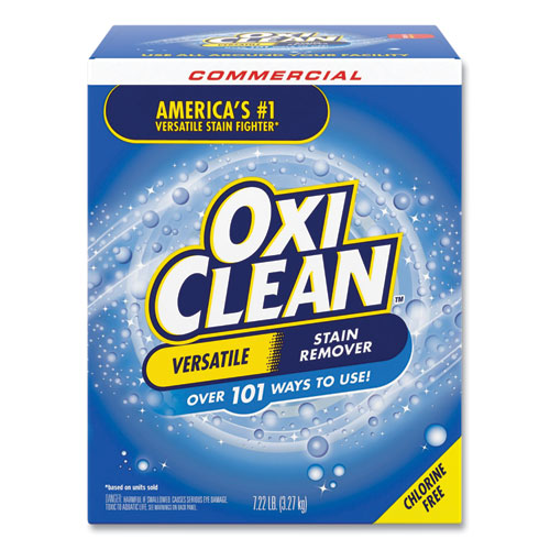 Image of Oxiclean™ Versatile Stain Remover, Regular Scent, 7.22 Lb Box, 4/Carton