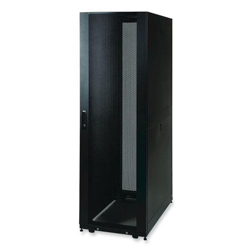 SmartRack Standard-Depth Rack Enclosure Cabinet Kit, 42U, 3,000 lbs Capacity