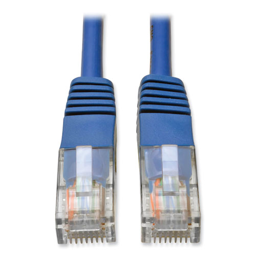 Image of Tripp Lite Cat5E 350 Mhz Molded Patch Cable, 10 Ft, Blue