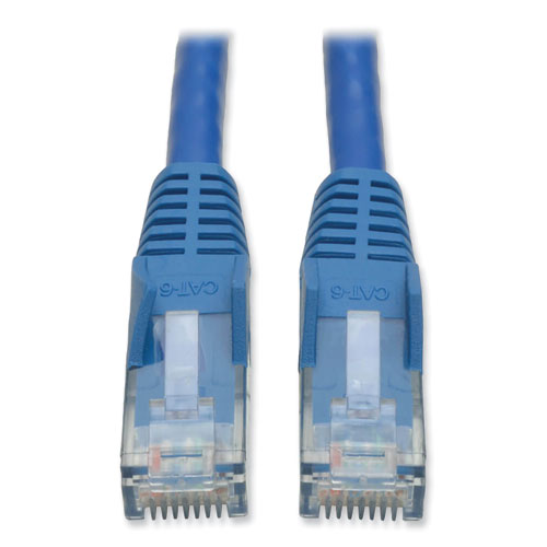 CAT6 Gigabit Snagless Molded Patch Cable, 14 ft, Blue - Supply