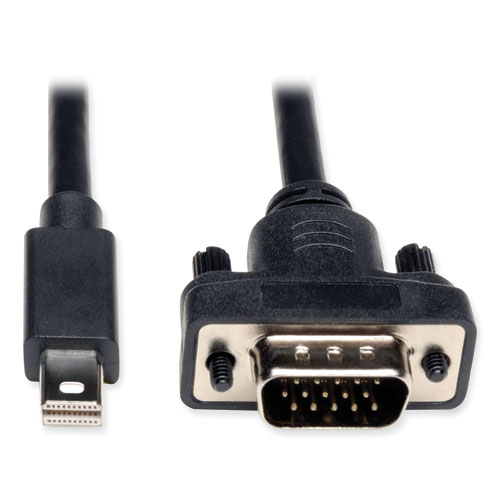 Image of Tripp Lite Mini Displayport To Active Vga Cable Adapter, 6 Ft, Black