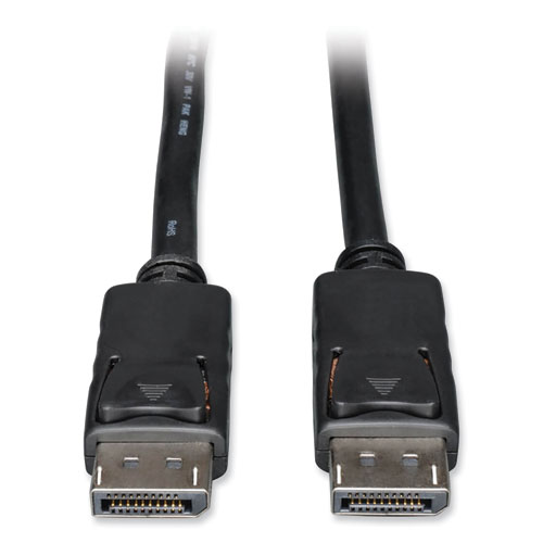 Tripp Lite DisplayPort Cable with Latches (M/M), 6 ft, Black