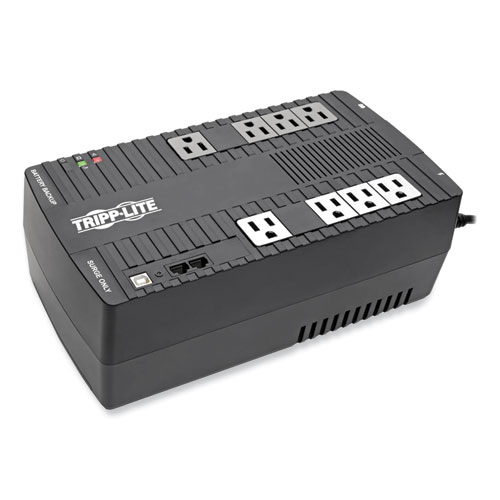 Tripp Lite AVR Series Ultra-Compact Line-Interactive UPS, 12 Outlets, 750 VA, 420 J