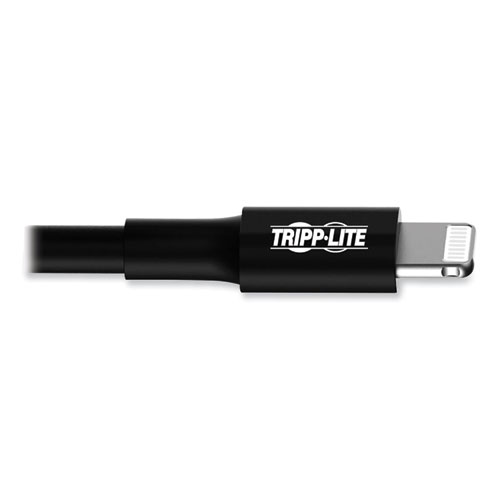 Image of Tripp Lite Apple Lightning To Usb Cable, 10 Ft, Black