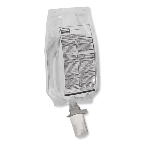 Image of Rubbermaid® Commercial Autofoam Refill With Alcohol Foam Hand Sanitizer, Clear, 1,000 Ml, Fragrance-Free, 4/Carton