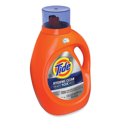 Image of Tide® Hygienic Clean Heavy 10X Duty Liquid Laundry Detergent, Original, 92 Oz Bottle