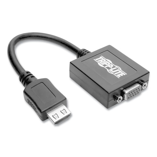 Tripp Lite HDMI to VGA with Audio Converter Cable, 6", Black