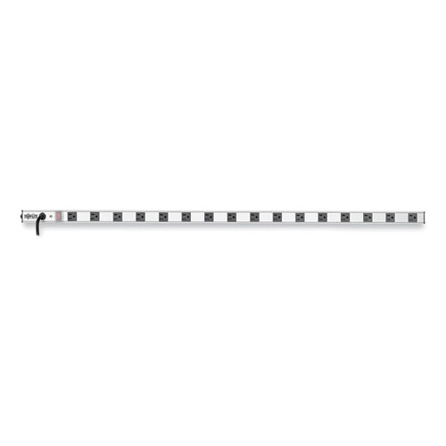 Image of Tripp Lite Vertical Power Strip, 16 Outlets, 15 Ft Cord, Silver