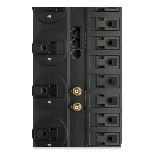 Image of Tripp Lite Protect It! Surge Protector, 12 Ac Outlets, 8 Ft Cord, 2,880 J, Black