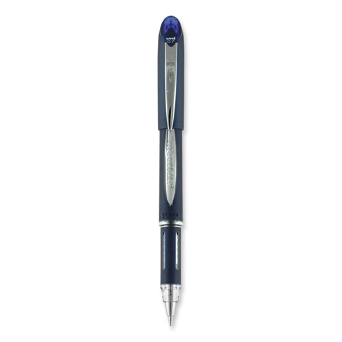 Uniball® Jetstream Ballpoint Pen, Stick, Fine 0.7 Mm, Blue Ink, Blue Barrel