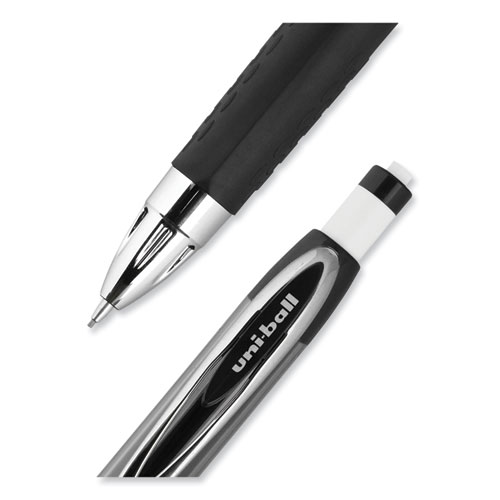 Image of Uniball® 207 Mechanical Pencil, 0.7 Mm, Hb (#2), Black Lead, Black Barrel, Dozen