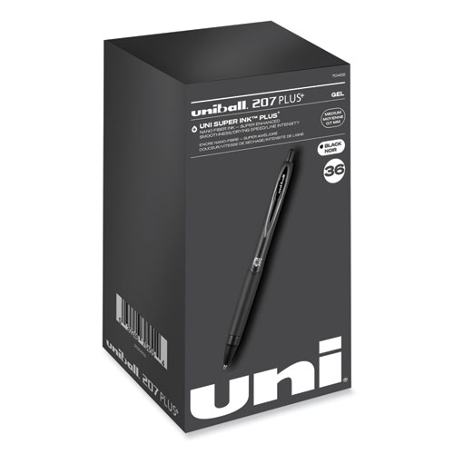 Sharpie S-Gel Pens - Medium Pen Point - 0.7 mm Pen Point Size - Black  Gel-based Ink - White Metal Barrel - 8 / Pack - Reliable Paper