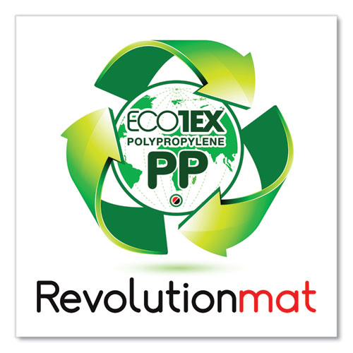 Image of Floortex® Ecotex Polypropylene Anti-Slip Foldable Chair Mat For Hard Floors, 45 X 53, Translucent