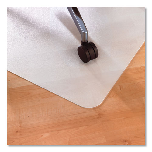Image of Floortex® Ecotex Polypropylene Anti-Slip Foldable Chair Mat For Hard Floors, 35 X 46, Translucent