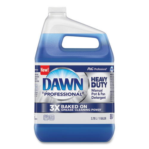 Image of Dawn® Professional Heavy-Duty Manual Pot/Pan Dish Detergent, Original Scent, 1 Gal Bottle, 2/Carton