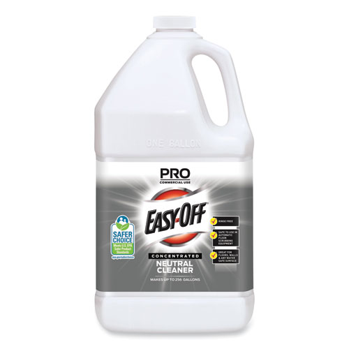 Professional EASY-OFF® Concentrated Neutral Cleaner, 1 gal bottle 2/Carton