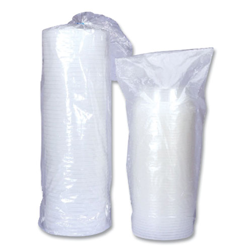 Plastic Deli Container with Lid, 8 oz, Clear, Plastic, 240/Carton