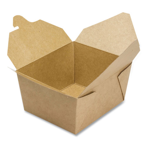 Image of Gen Reclosable Kraft Take-Out Box, 30 Oz, Paper, 450/Carton