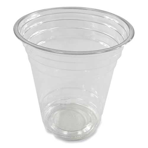 Boardwalk® Clear Plastic Cold Cups, Squat, 12 oz, PET, 1,000/Carton