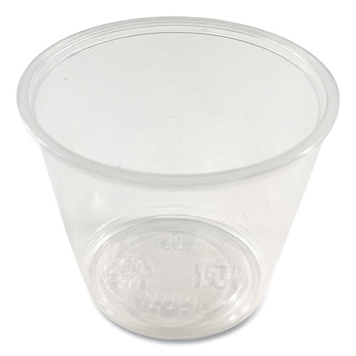 Souffle/Portion Cups, 5.5 oz Polypropylene, Translucent, 2,500/Carton