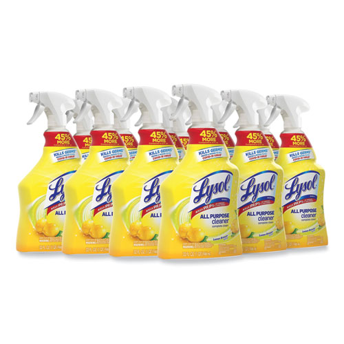 Image of Lysol® Brand Ready-To-Use All-Purpose Cleaner, Lemon Breeze, 32 Oz Spray Bottle