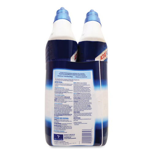 Image of Lysol® Brand Disinfectant Toilet Bowl Cleaner, Atlantic Fresh, 24 Oz Bottle, 2/Pack