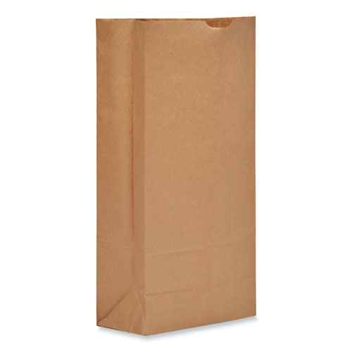 General Grocery Paper Bags, 50 Lb Capacity, #25, 8.25" X 5.94" X 16.13", Kraft, 500 Bags