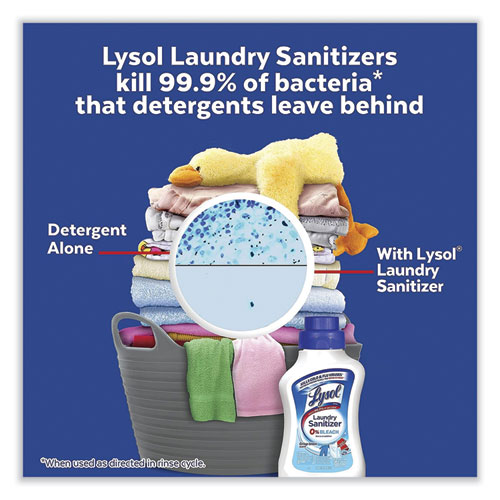Image of Lysol® Brand Laundry Sanitizer, Liquid, Crisp Linen, 41 Oz
