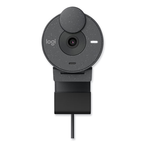 Image of Logitech® Brio 305 Web Camera, 1920 Pixels X 1080 Pixels, 2 Mpixels, Graphite
