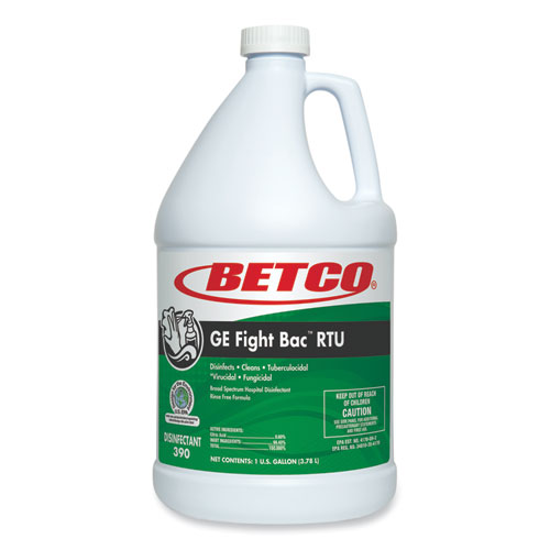 GE Fight Bac RTU Disinfectant, Fresh Scent, 1 gal Bottle