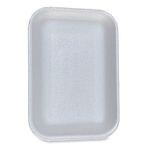 Image of Gen Meat Trays, #2. 8.5 X 6.03 X 1.11, White, 500/Carton